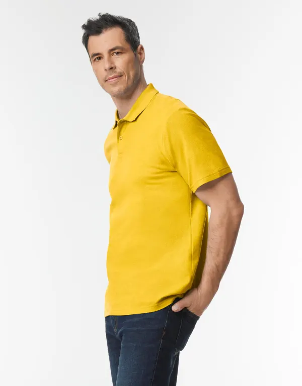 Softstyle Adult Pique Polo porté — vue 1