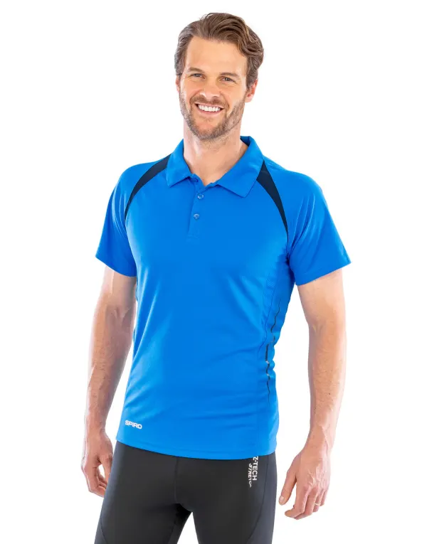 Spiro Team Spirit Polo porté — vue 3