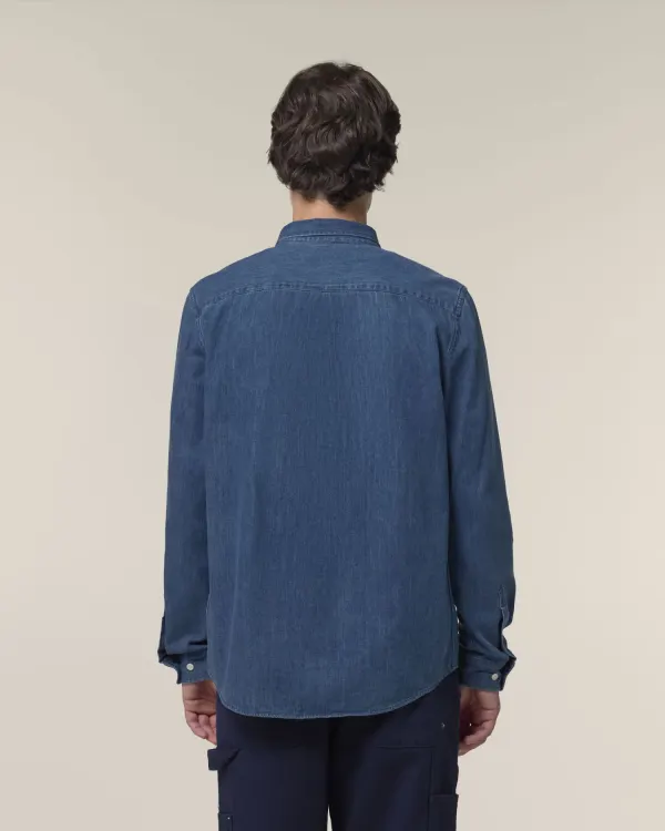Stanley Denim Shirt porté — vue 3