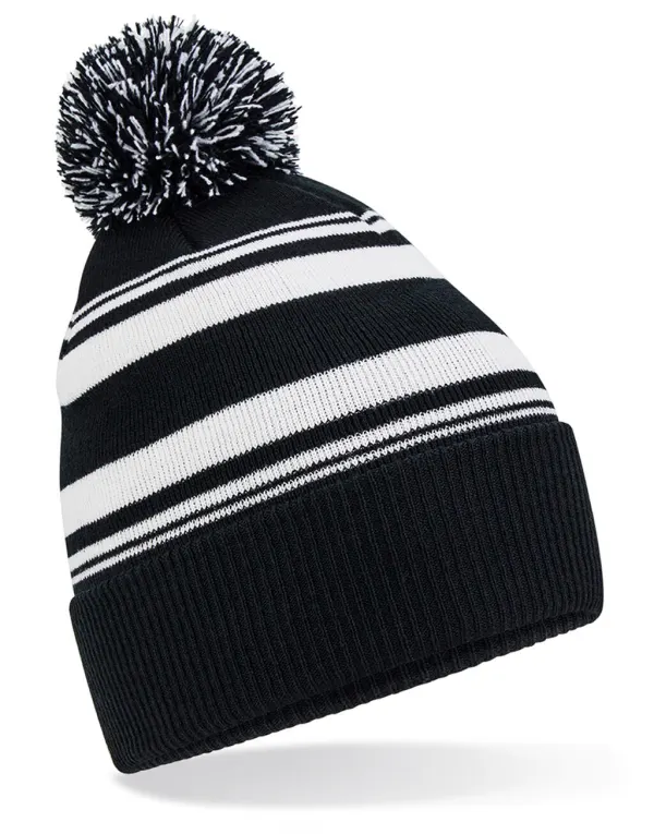 Striped Fan Beanie porté — vue 3