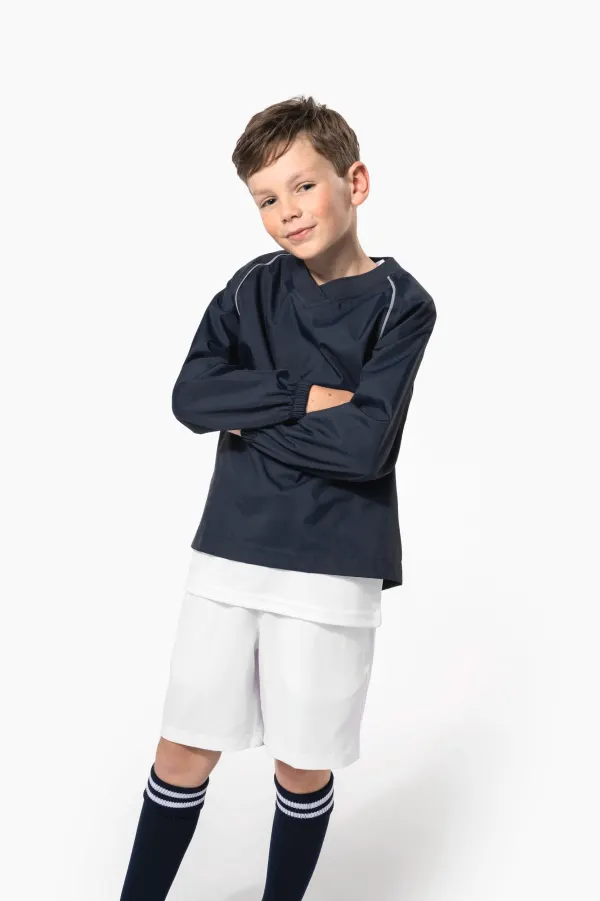 Sweat de pluie multisport enfant porté — vue 2