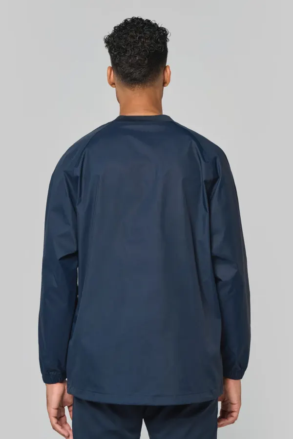 Sweat de pluie multisport unisexe porté — vue 1