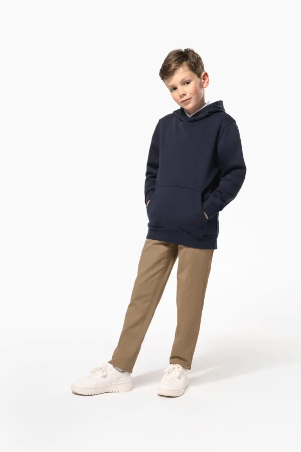 Sweat-shirt à capuche enfant porté — vue 2