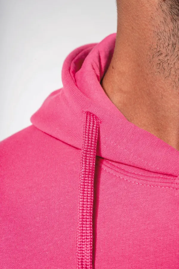 Sweat-shirt capuche homme porté — vue 4