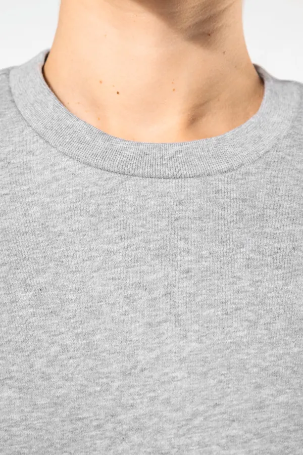 Sweat-shirt col rond 80/20 unisexe porté — vue 4