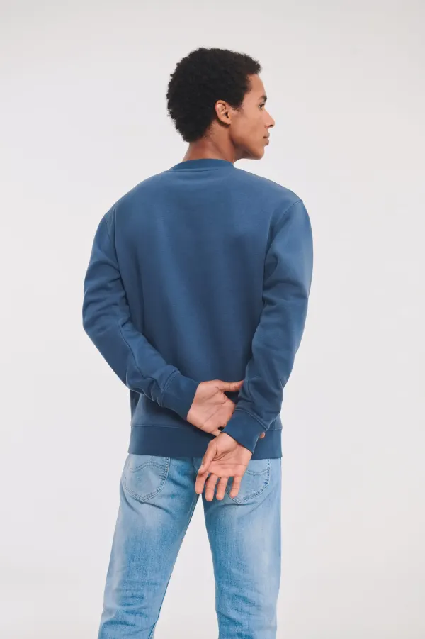 Sweat-shirt col rond Authentic porté — vue 1