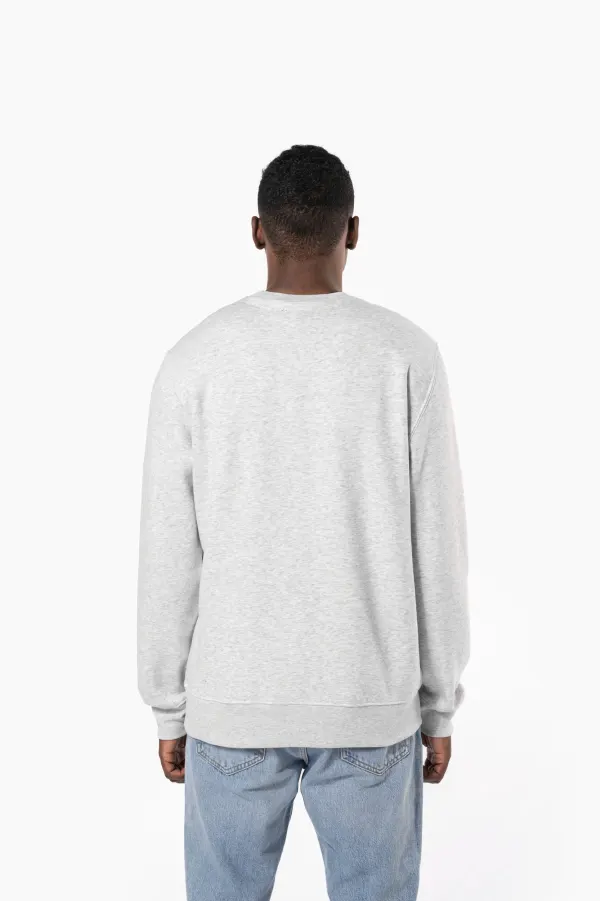 Sweat-shirt col rond homme (K488) porté — vue 1