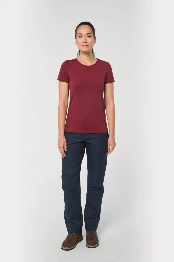 T-shirt à traitement antibactérien femme porté — vue 3
