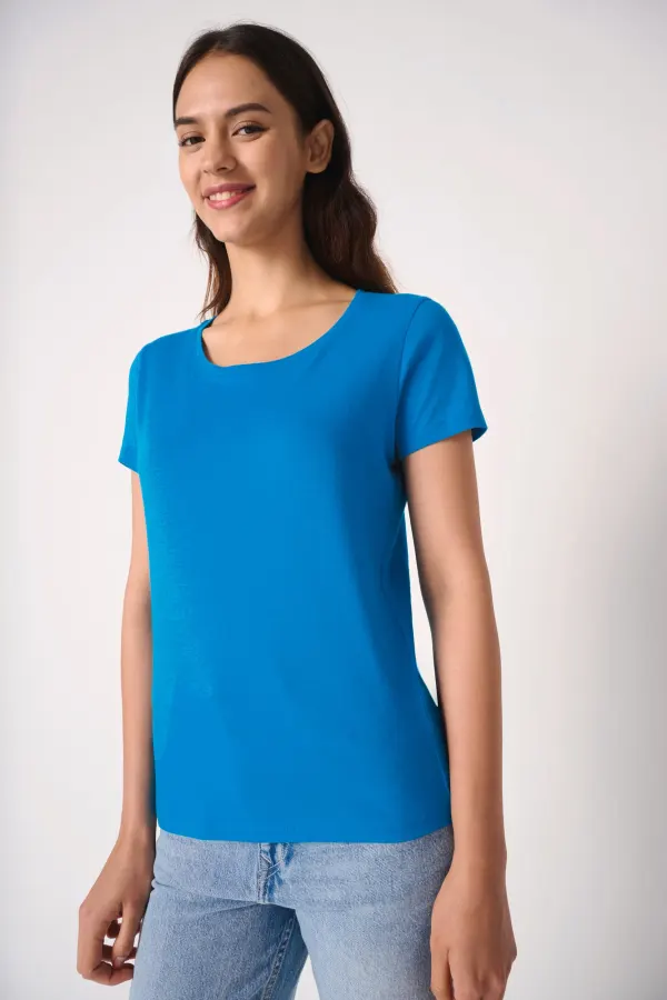 T-shirt femme iDeal150 porté — vue 2
