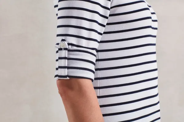 T-shirt femme "Long John" porté — vue 2