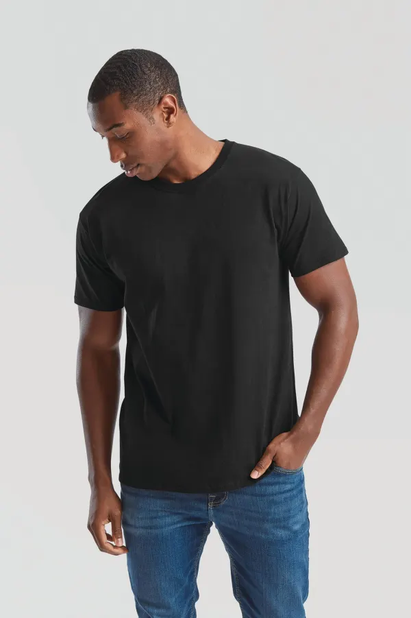 T-shirt homme Valueweight (61-036-0) porté — vue 1