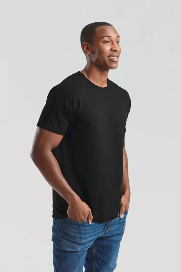 T-shirt homme Valueweight (61-036-0) porté — vue 2
