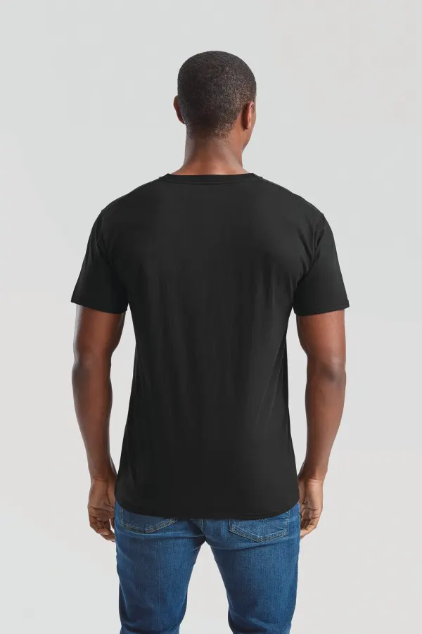 T-shirt homme Valueweight (61-036-0) porté — vue 3