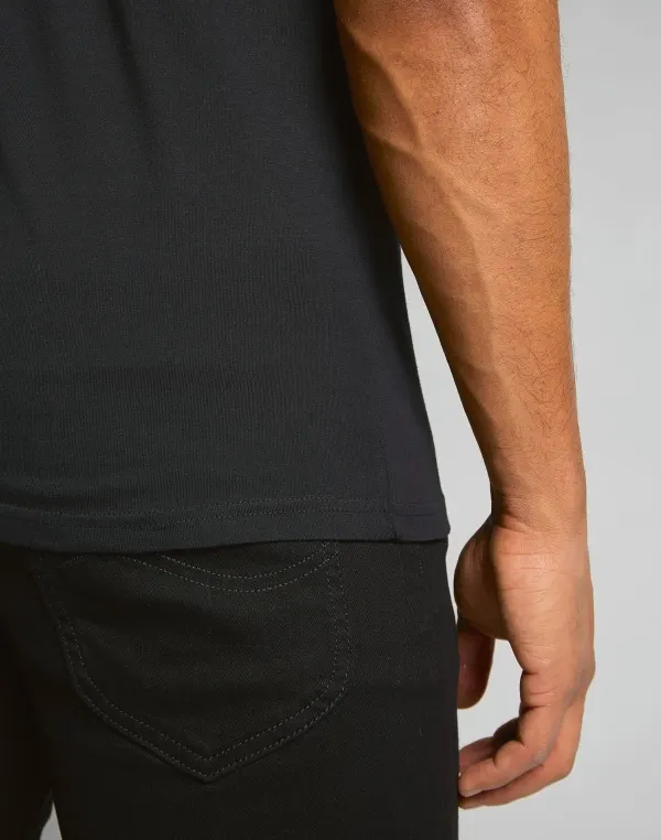 T-shirt Logo Lee porté — vue 2