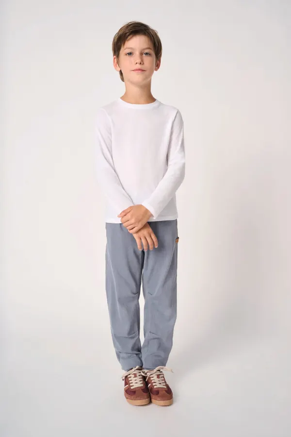 T-shirt LSL enfant iDeal150 porté — vue 3