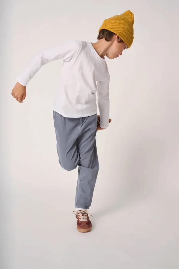 T-shirt LSL enfant iDeal150 porté — vue 4