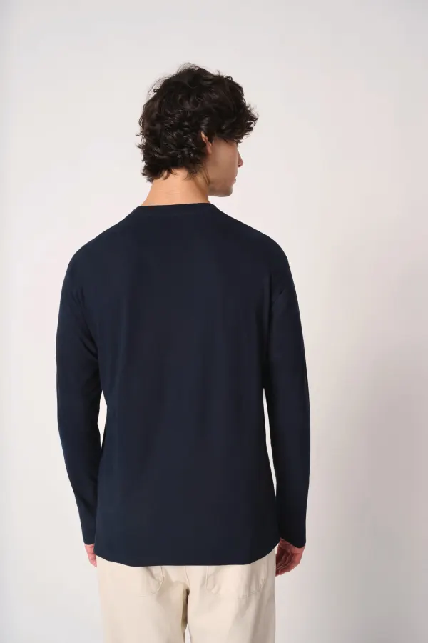 T-shirt LSL unisexe iDeal150 porté — vue 2
