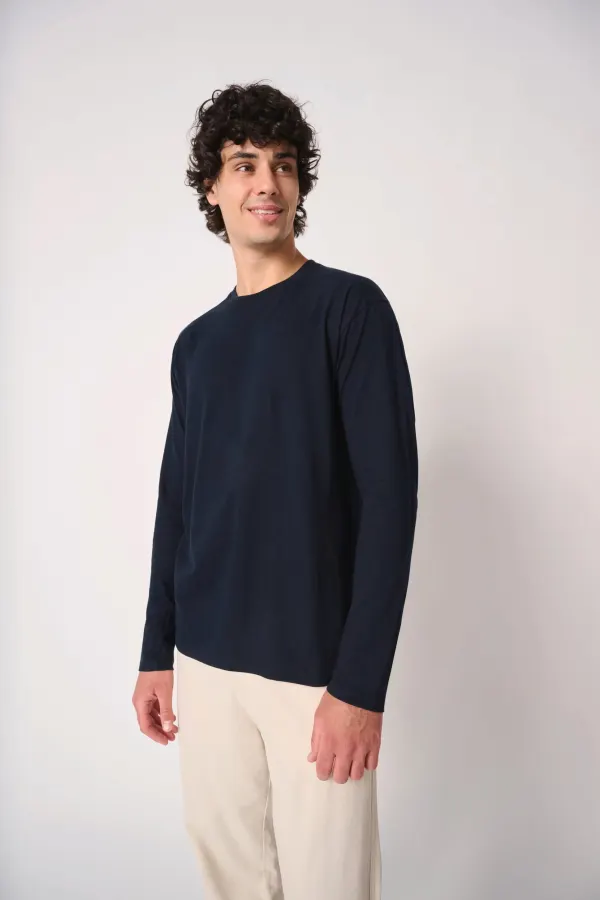 T-shirt LSL unisexe iDeal150 porté — vue 3