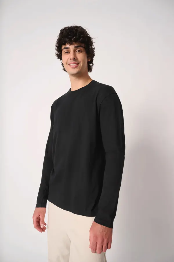 T-shirt LSL unisexe iDeal190 porté — vue 1