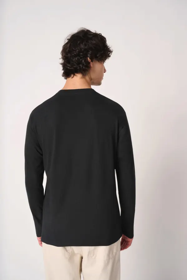 T-shirt LSL unisexe iDeal190 porté — vue 2