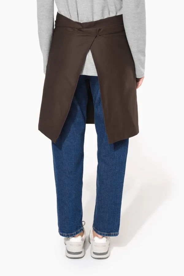 Tablier coton mi-long porté — vue 2