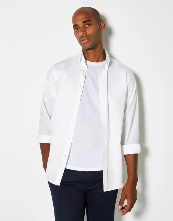 Tailored Fit Premium Oxford Shirt porté — vue 3