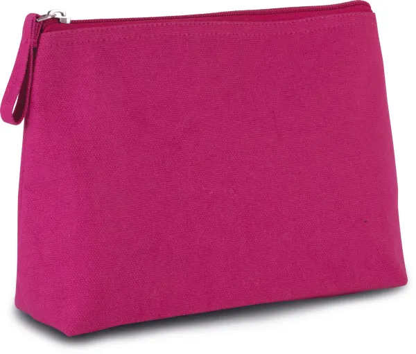 Trousse en coton canvas porté — vue 1