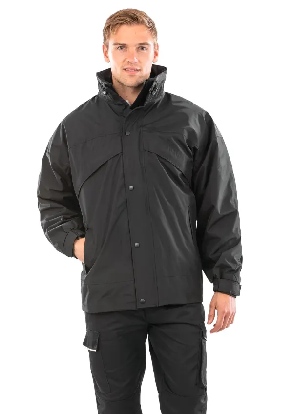 Veste 3 en 1 zip & clic porté — vue 1