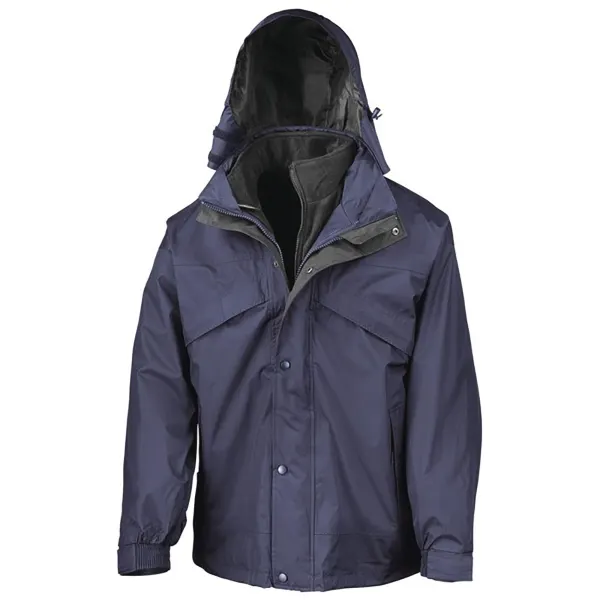 Veste 3 en 1 zip & clic porté — vue 2