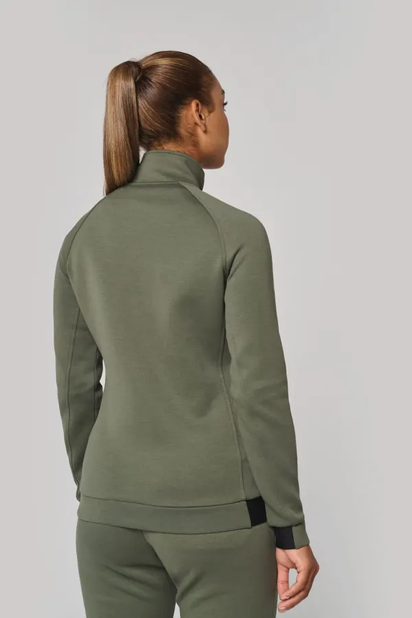 Veste à col montant femme porté — vue 1