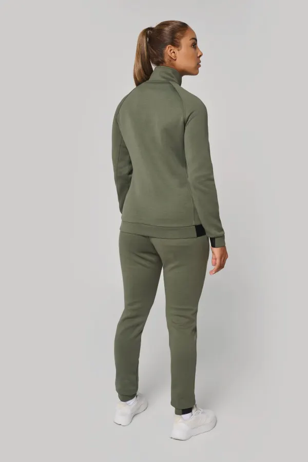 Veste à col montant femme porté — vue 4