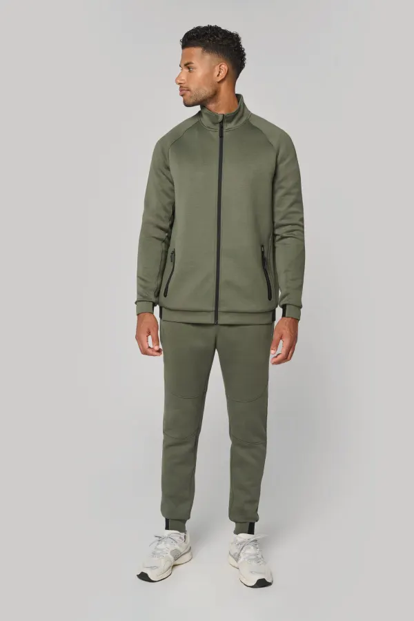 Veste à col montant homme porté — vue 2