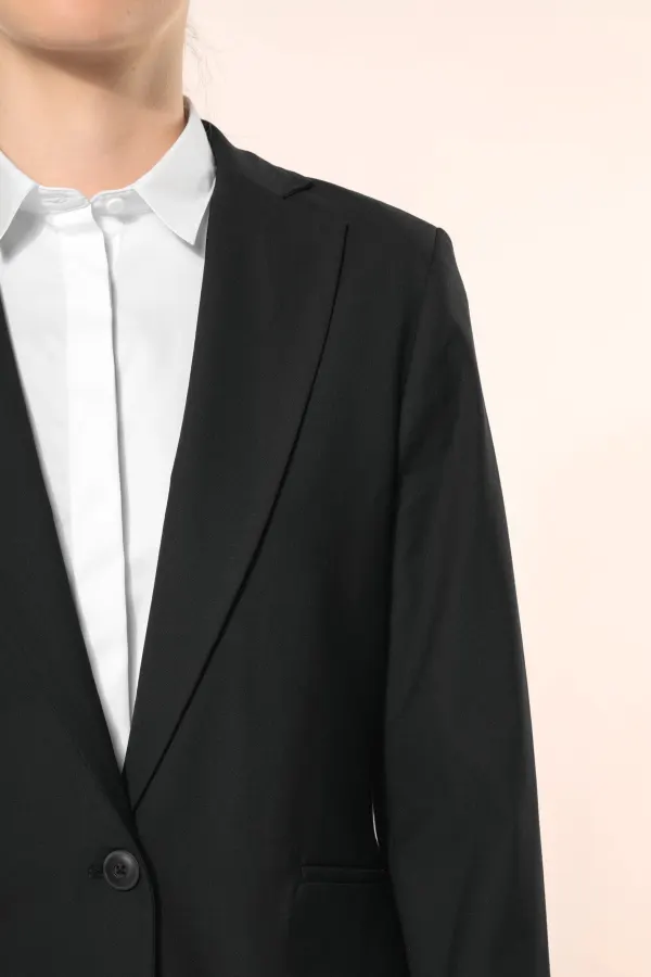 Veste blazer femme porté — vue 3