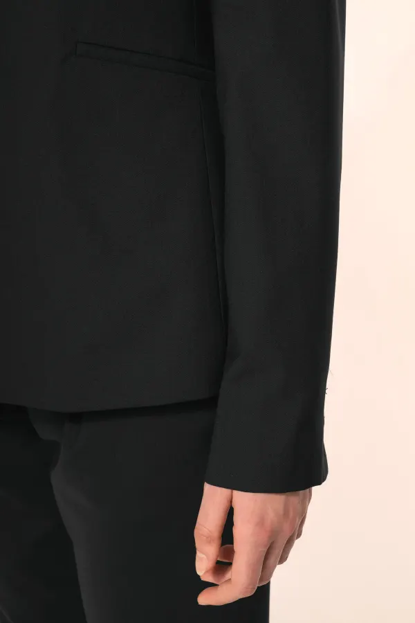 Veste blazer femme porté — vue 4