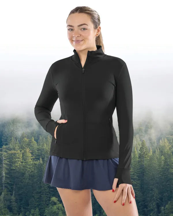 Veste de fitness pour femmes porté — vue 1