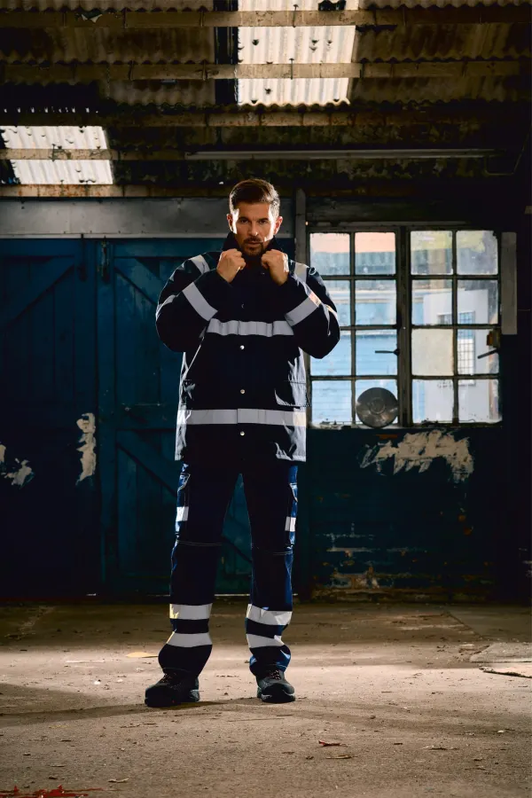 Veste de sécurité porté — vue 2