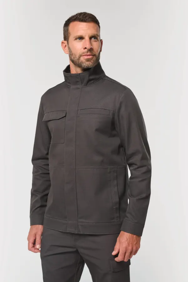Veste de travail sans métal unisexe porté — vue 1
