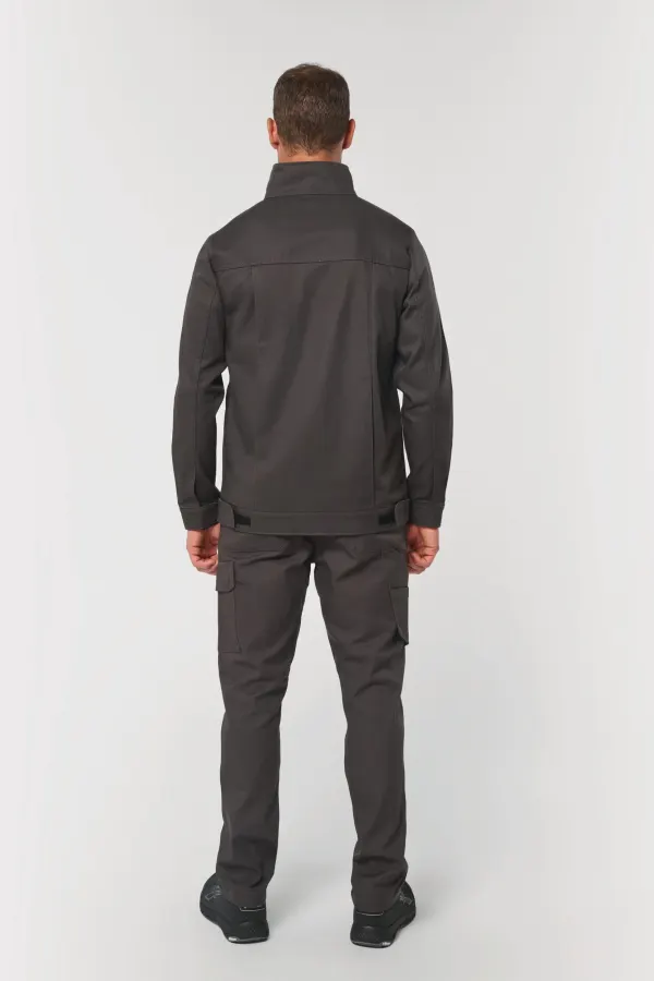 Veste de travail sans métal unisexe porté — vue 4