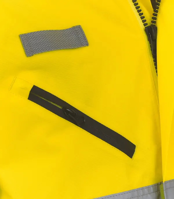 Veste haute visibilité "Fontaine Storm" porté — vue 4