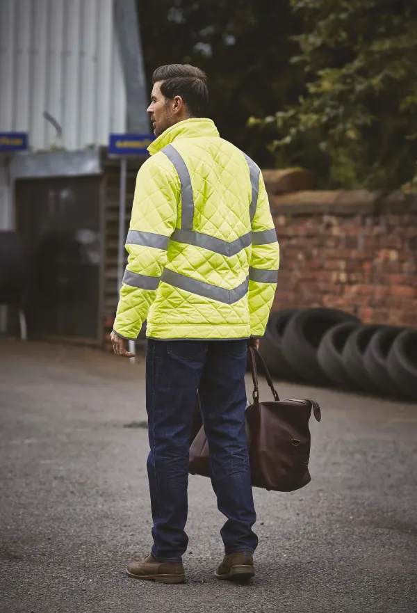 Veste haute visibilité "Kensington" porté — vue 2