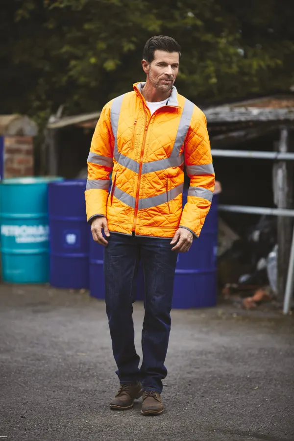 Veste haute visibilité "Kensington" porté — vue 3