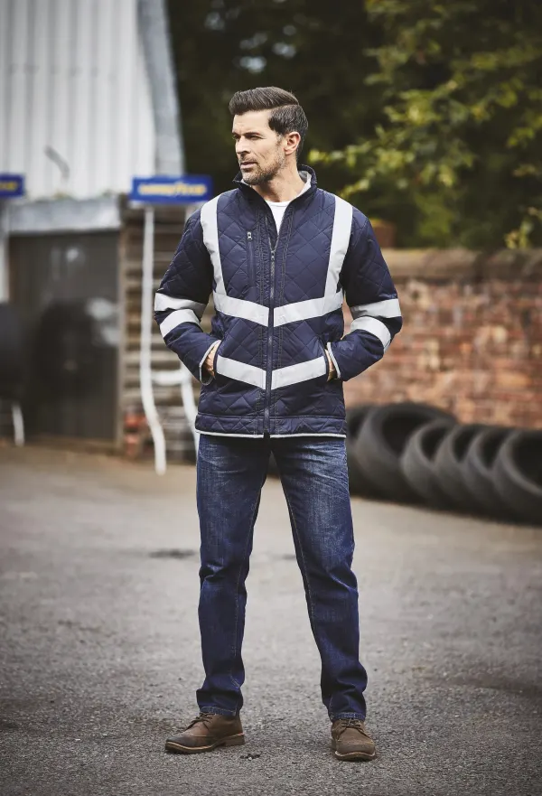 Veste haute visibilité "Kensington" porté — vue 4