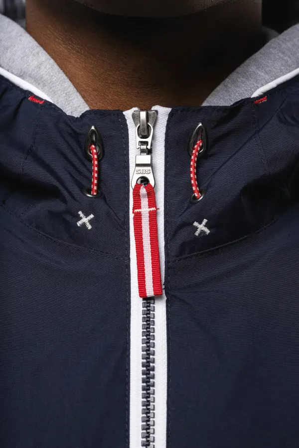 Veste imperméable unisexe porté — vue 2