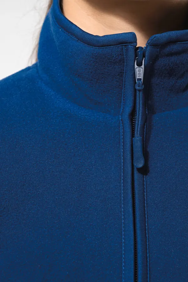 Veste micropolaire zippée femme porté — vue 2