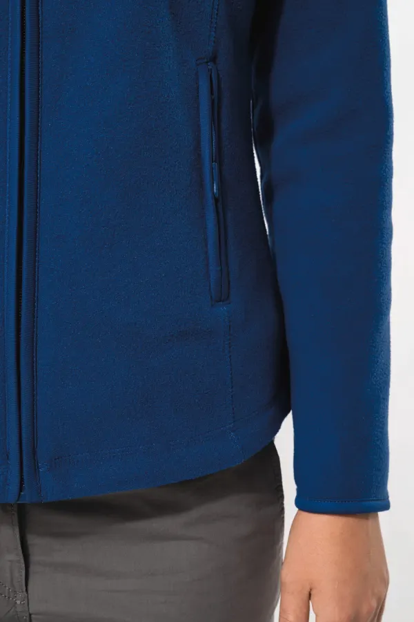 Veste micropolaire zippée femme porté — vue 3