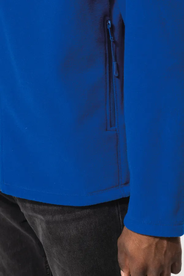 Veste micropolaire zippée manches raglan homme porté — vue 4