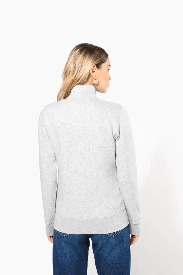 Veste molleton gratté femme porté — vue 1