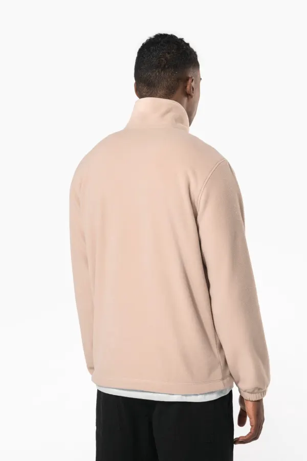 Veste polaire ajustable à poignets élastiqués porté — vue 2