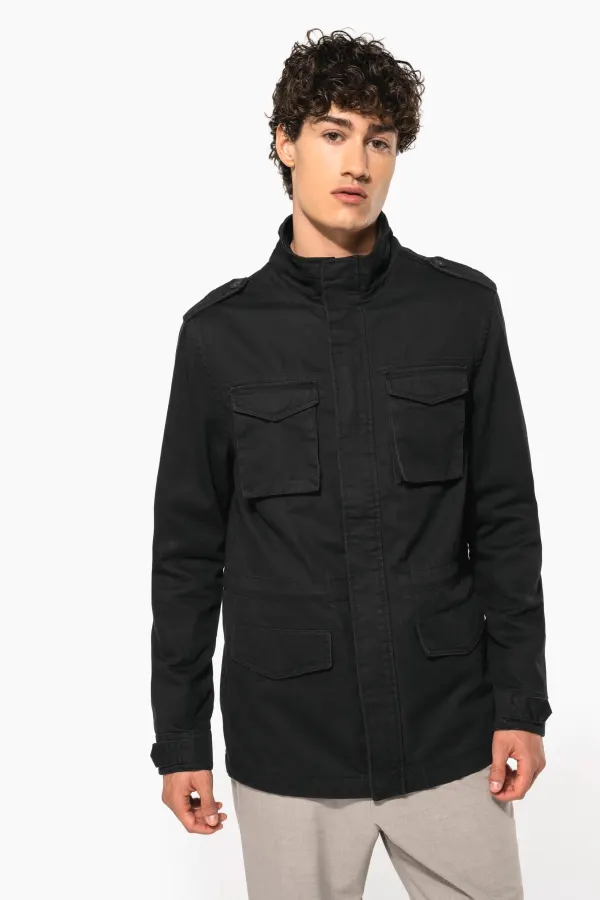Veste safari homme porté — vue 1