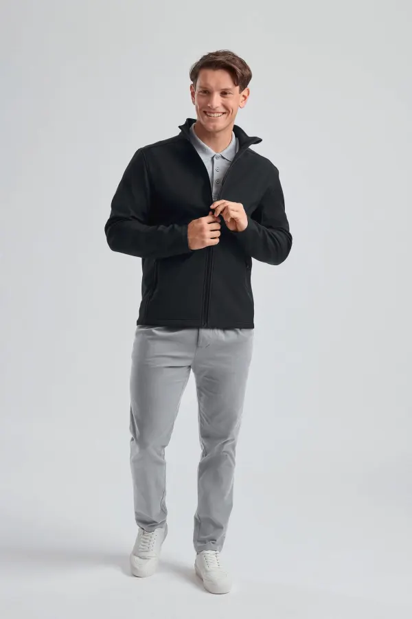 Veste softhsell Essential porté — vue 2